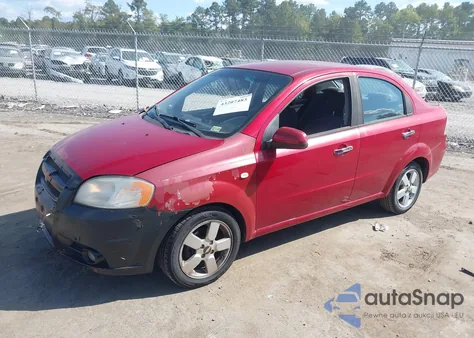 2008 Chevrolet Aveo Lt from USA, damaged, VIN KL1TG56638B189378